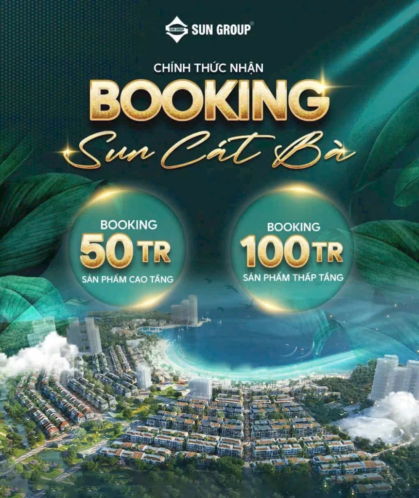 Booking Sungroup Cát Bà